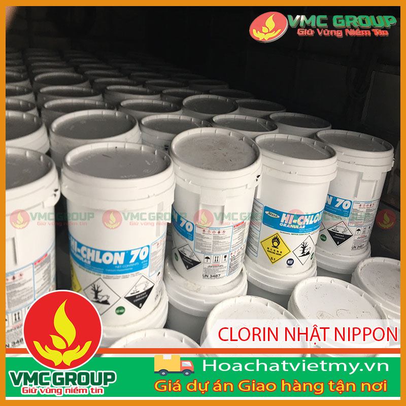 CLORIN NHẬT NIPPON 70% - Hóa chất khử trùng nước hiệu quả cao