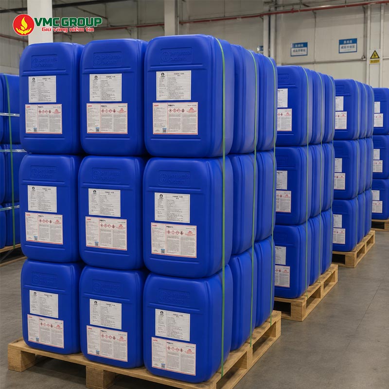 AXIT FORMIC FORMIC ACID LUXI TRUNG QUOC CAN 35KG