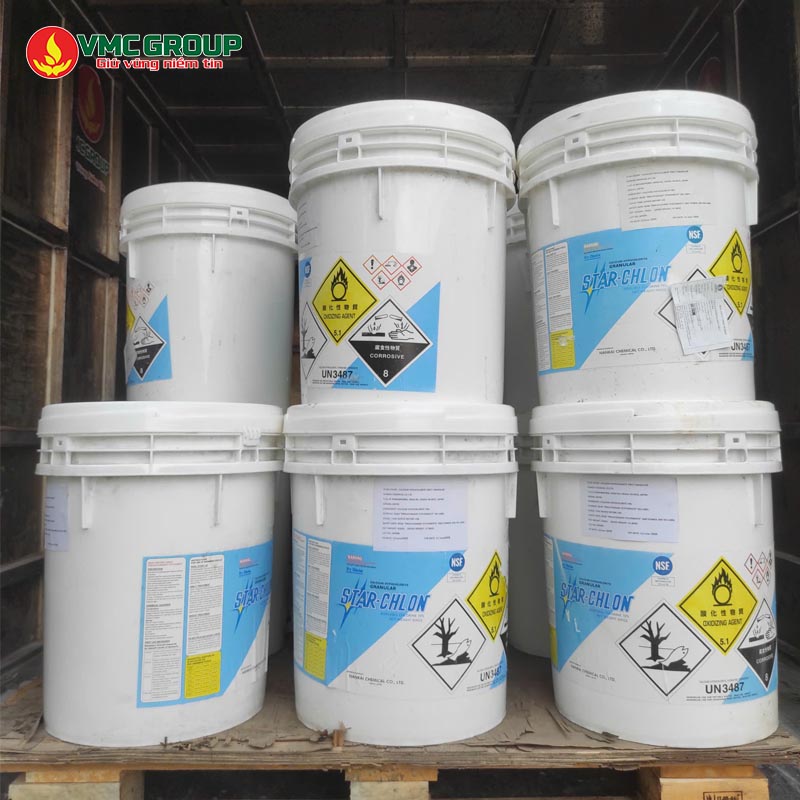 Clorin Nankai 70% Ca(OCl)2 - Calcium Hypochloride hang nhat ban