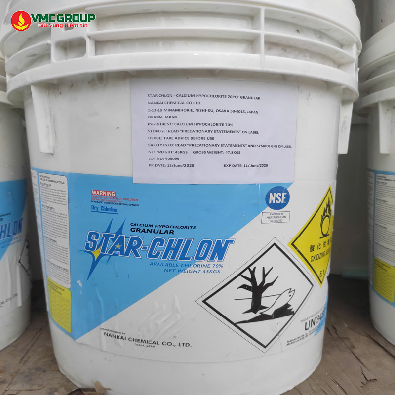 Clorin Nankai 70% Ca(OCl)2 - Calcium Hypochloride