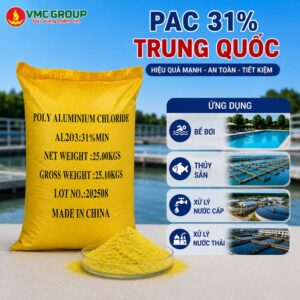 Poly Aluminium Chloride PAC 31% Vàng Nghệ