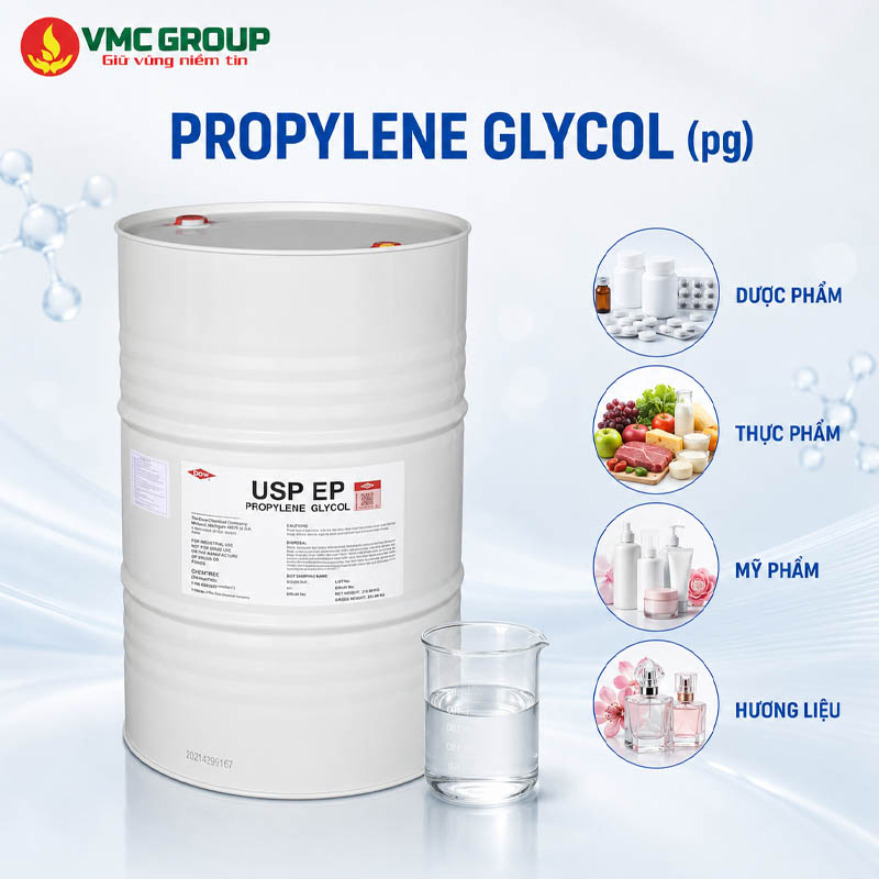 PROPYLENE GLYCOL (PG) - C3H8O2 PHUY 215KG