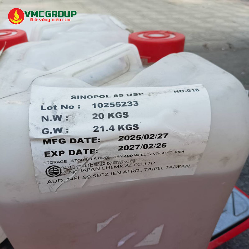 TWEEN 80 (POLY SORBATE 80) DAI LOAN CAN 20KG