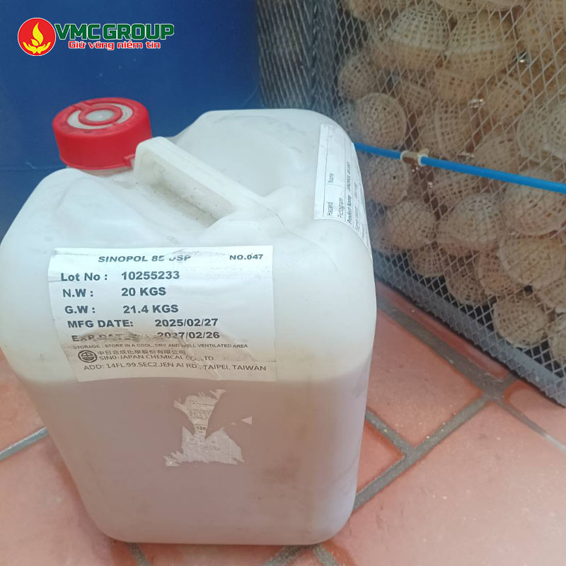 TWEEN 80 - SINOPOL 85 USP DAI LOAN CAN 20KG