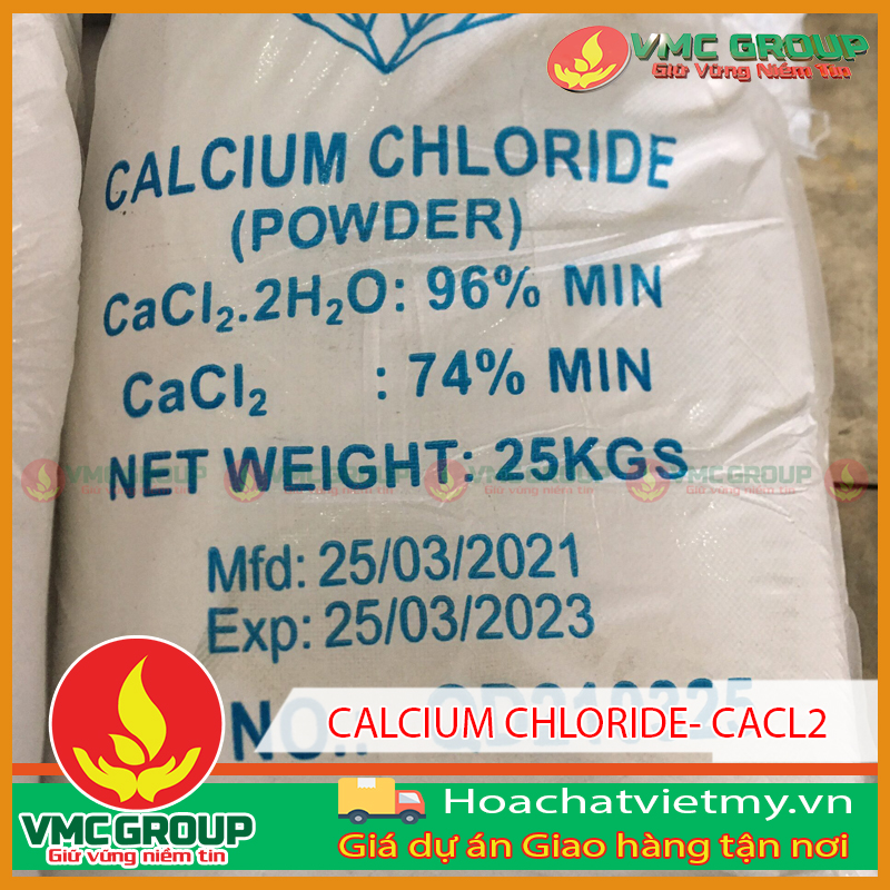 Công dụng của Calcium chloride-CaCl2