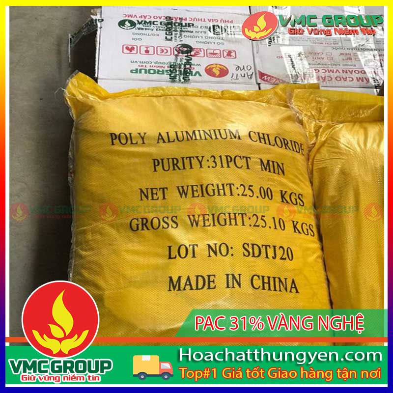 Hóa chất PAC tại Việt Mỹ đảm bảo chất lượng