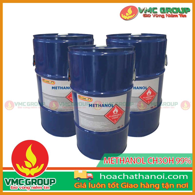 Methanol được ứng dụng làm dung môi trong nhiều ngành công nghiệp