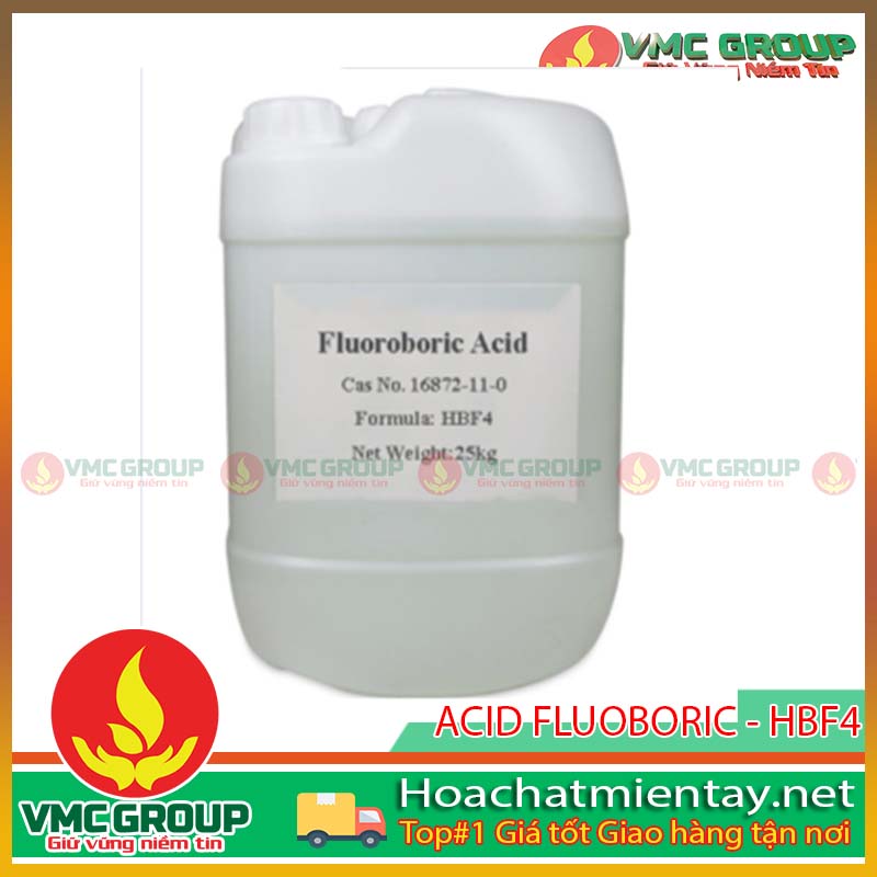 Axit Fluoroboric là axit mạnh có tính ăn mòn