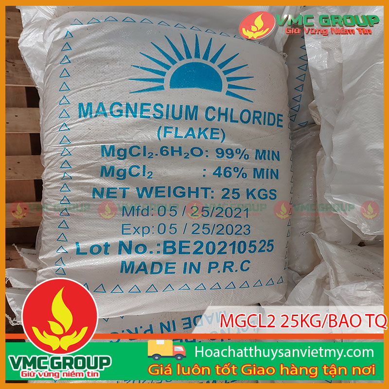 MgCl2- Magnesium chloride