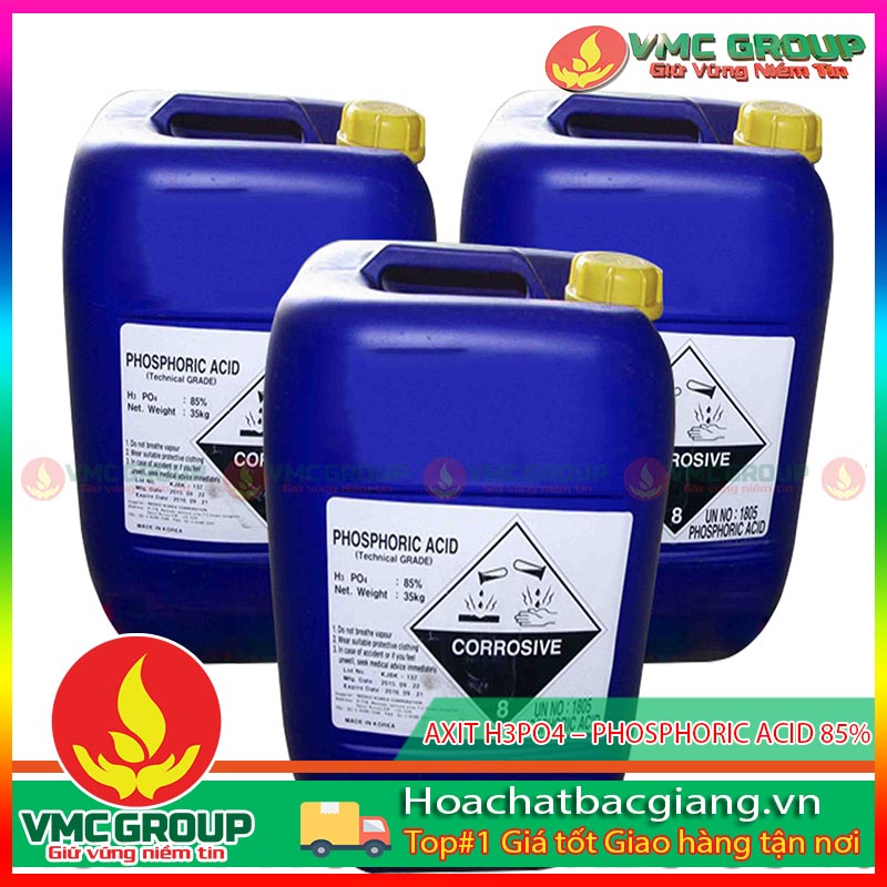 Phosphoric Acid được ứng dụng trong nhiều lĩnh vực công nghiệp