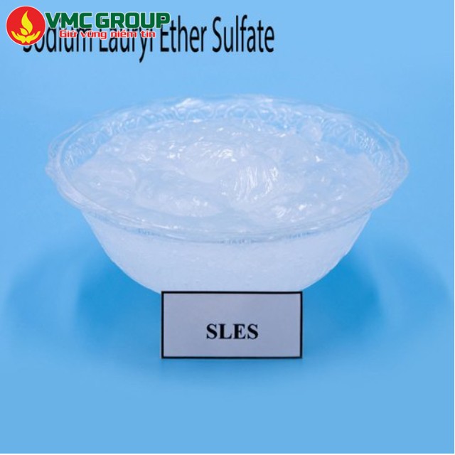 Sodium Lauryl Ether Sulfate có dạng lỏng nhớt