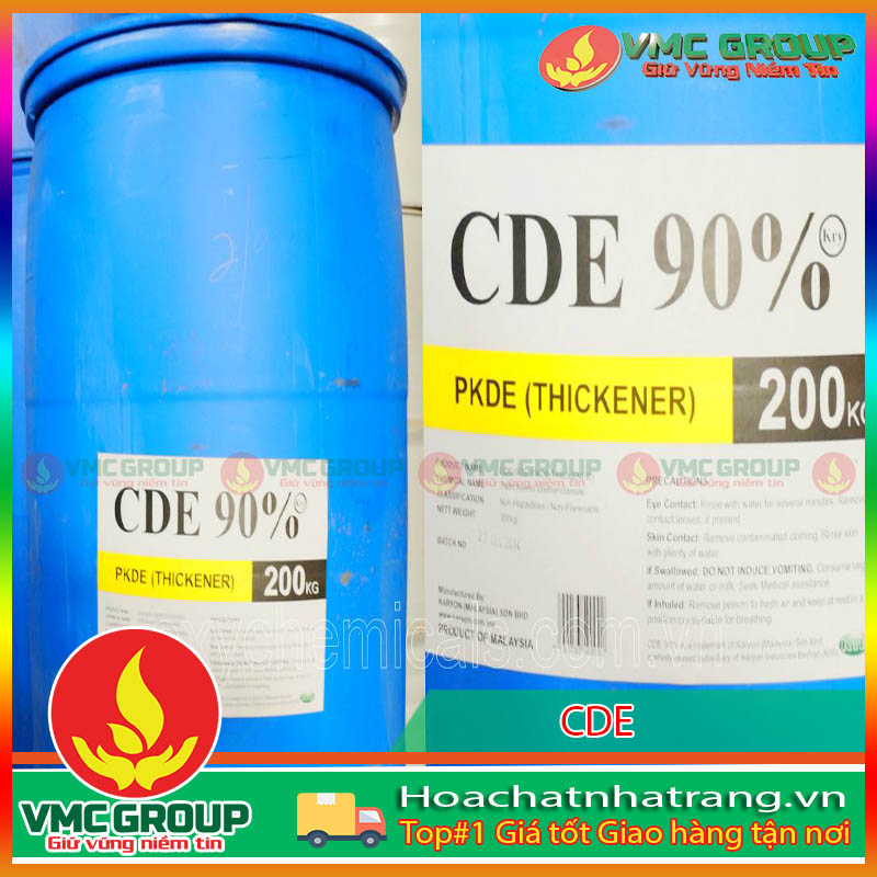 Chất tẩy rửa CDE được dùng trong chất tẩy rửa và mỹ phẩm