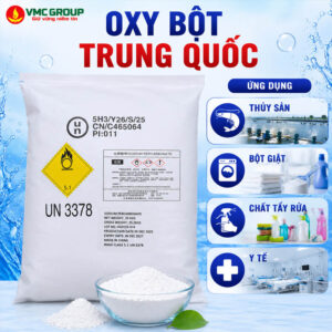 OXY BỘT TRUNG QUỐC - SODIUM PERCARBONATE BAO 25KG