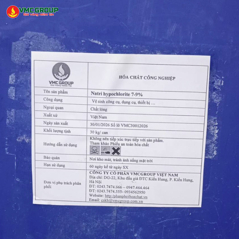 javen 7-9% can 30kg viet nam