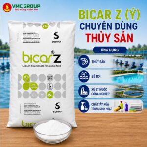 BICAR Z HÃNG SOLVAY Ý - SODIUM BICARBONATE CHUYÊN DÙNG THỦY SẢN