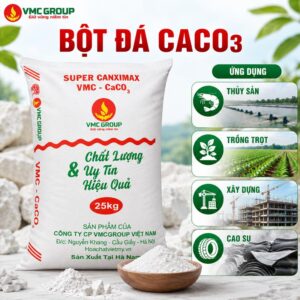 BỘT ĐÁ CACO3 VMC- SUPER CANXIMAX- CANXI CACBONAT