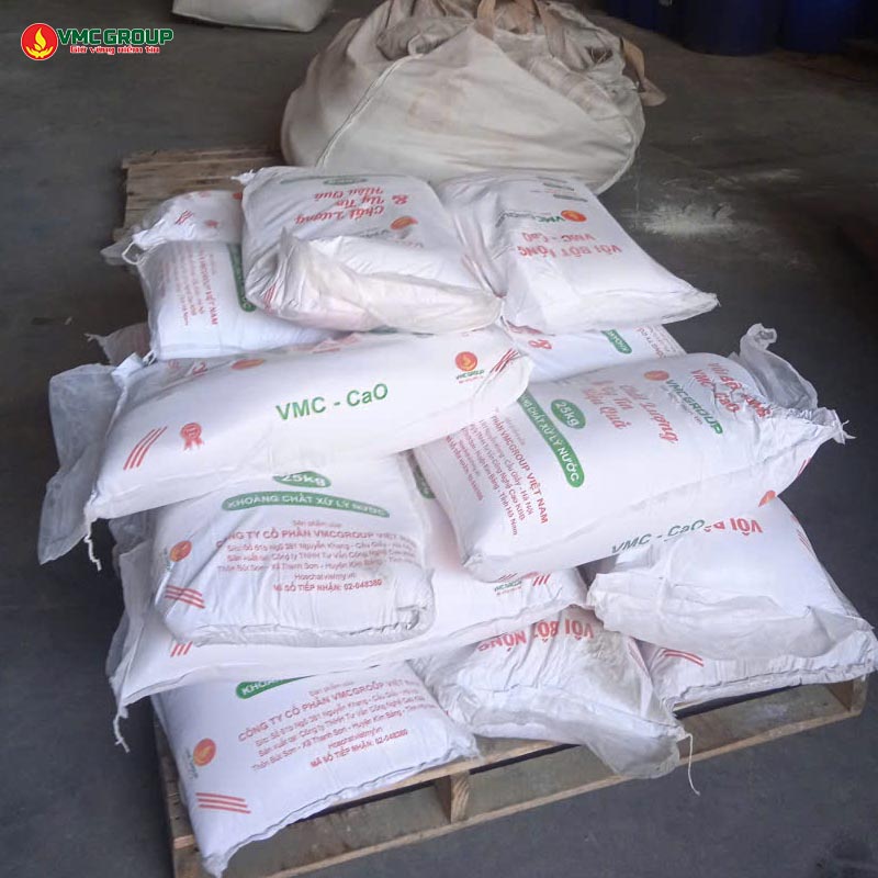 VOI BOT NONG VOI SONG VMC - CAO (CANXI OXIT)