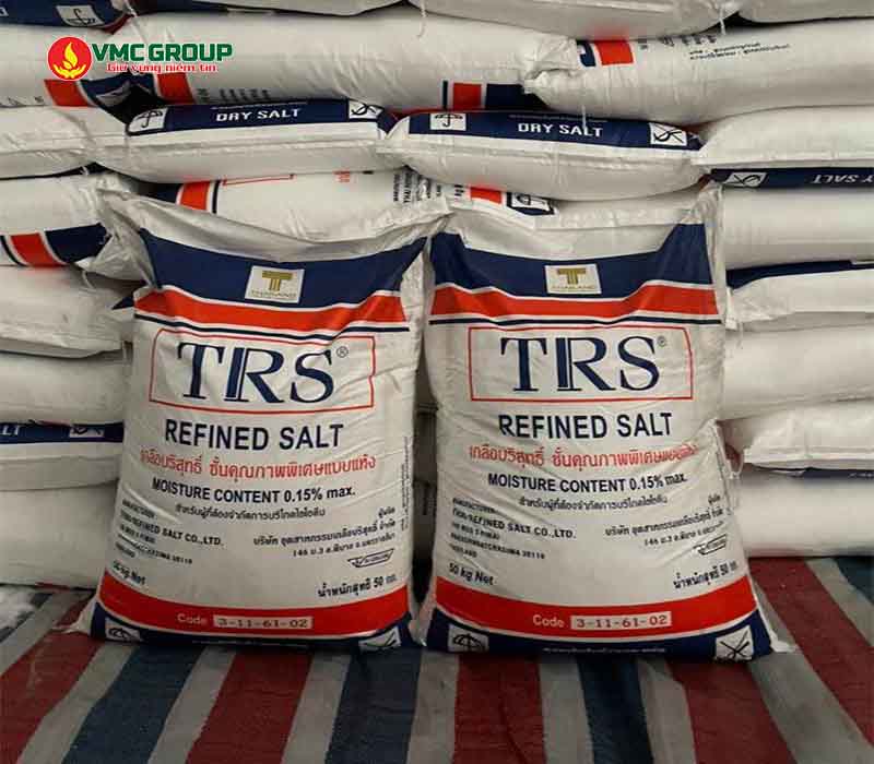Muối tinh Thái Lan được nhiều đơn vị phân phối tại Việt Nam