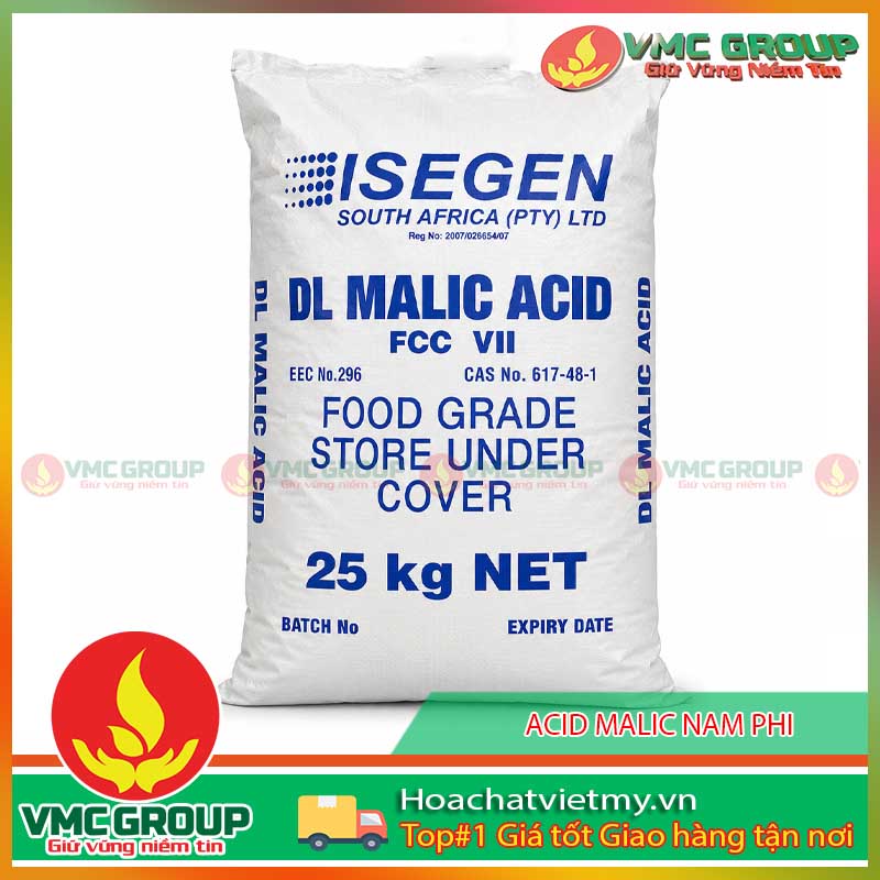 ACID MALIC C4H6O5 AXIT MALIC HANG THUC PHAM NAM PHI