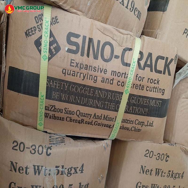 BOT NO TACH DA SINO-CRACK THUNG 20KG