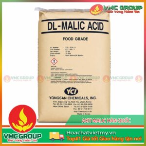 AXIT MALIC HÀNG THỰC PHẨM HÀN QUỐC C4H6O5