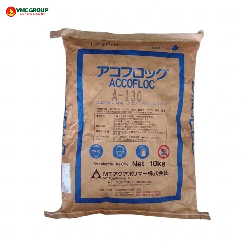 POLYMER A130 ACCOFLOC NHAT BAN HOA CHAT XU LY NUOC