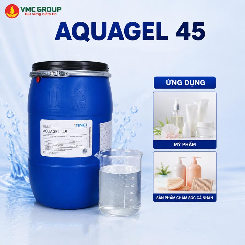 AQUAGEL 45 TINCI TRUNG QUOC THUNG 35KG NGUYEN LIEU MY PHAM