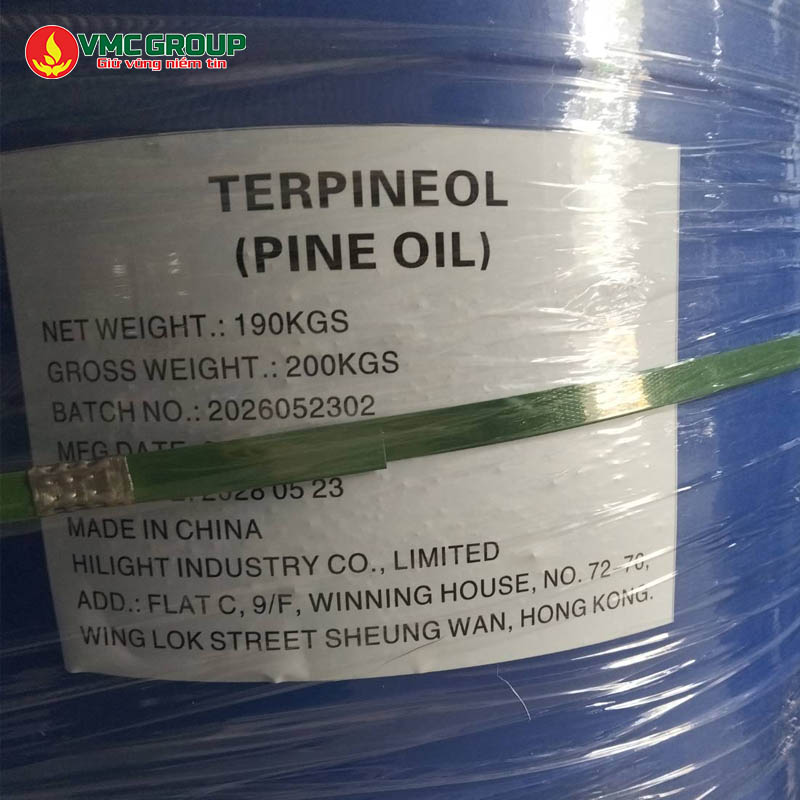 DAU THONG PINE OIL PHUY 190KG TRUNG QUOC