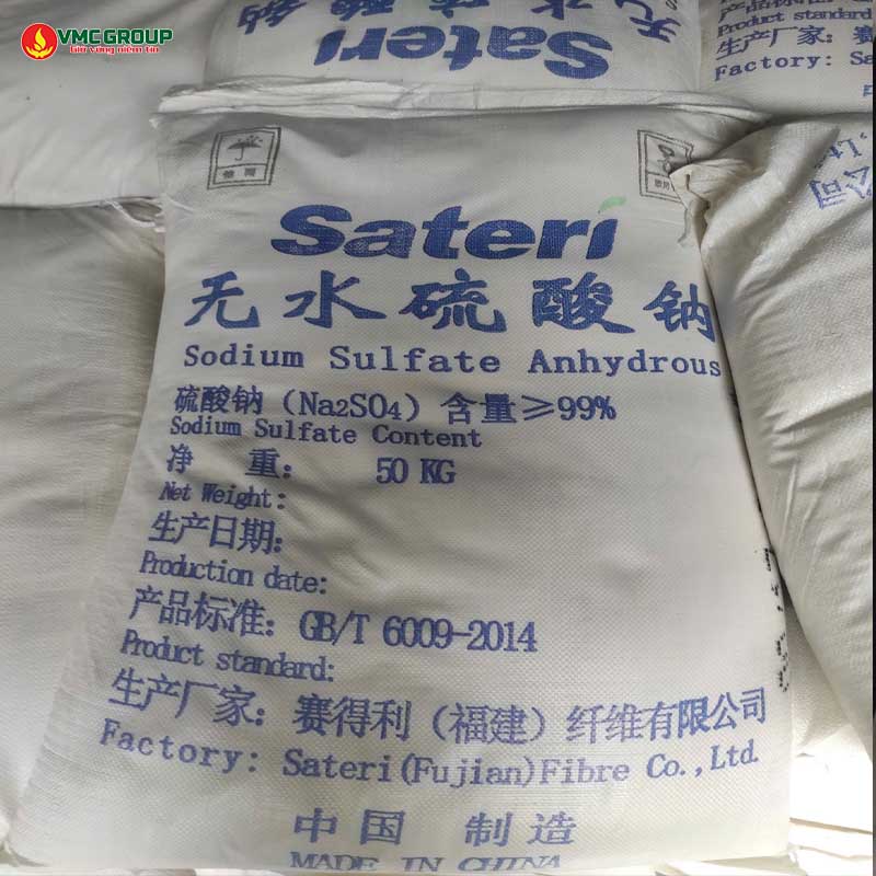 SODIUM SULPHATE 99% – NA2SO4 HANG SATERI BAO 50KG