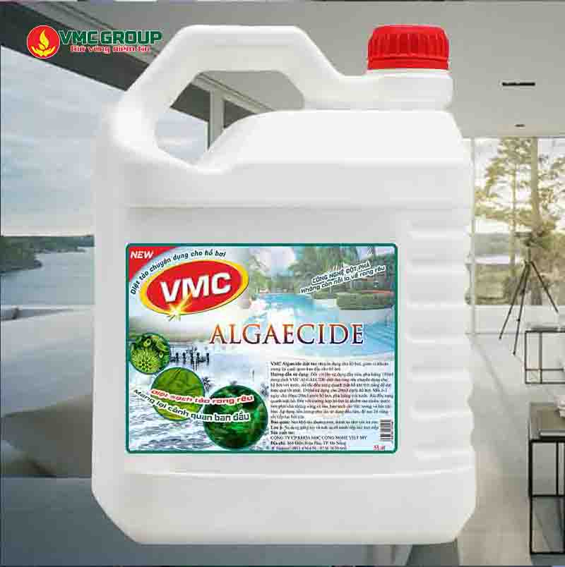 Algaecide là hóa chất diệt rêu tảo cho hồ bơi