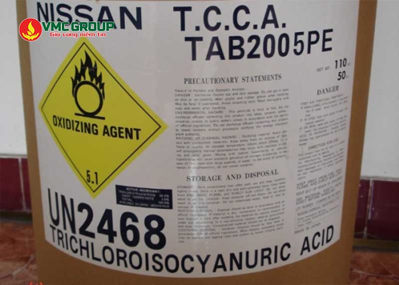 TCCA được dùng làm chất khử trùng nước phổ biến