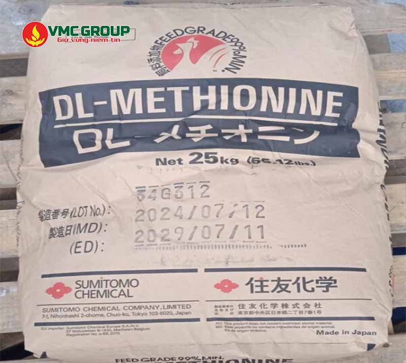 Mua hóa chất tăng trọng DL-Methionine tại Việt Mỹ chất lượng cao