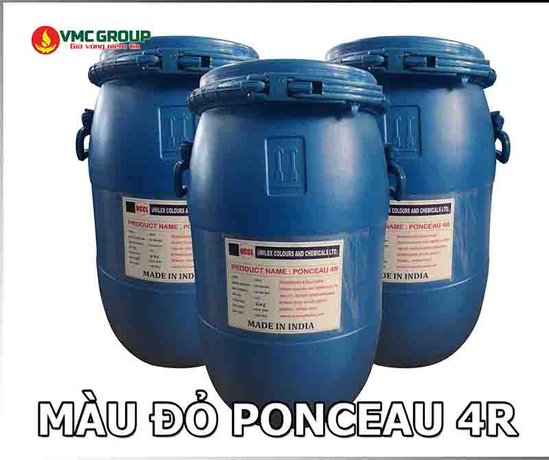 Mua màu đỏ Ponceau 4R tại Việt Mỹ chất lượng cao