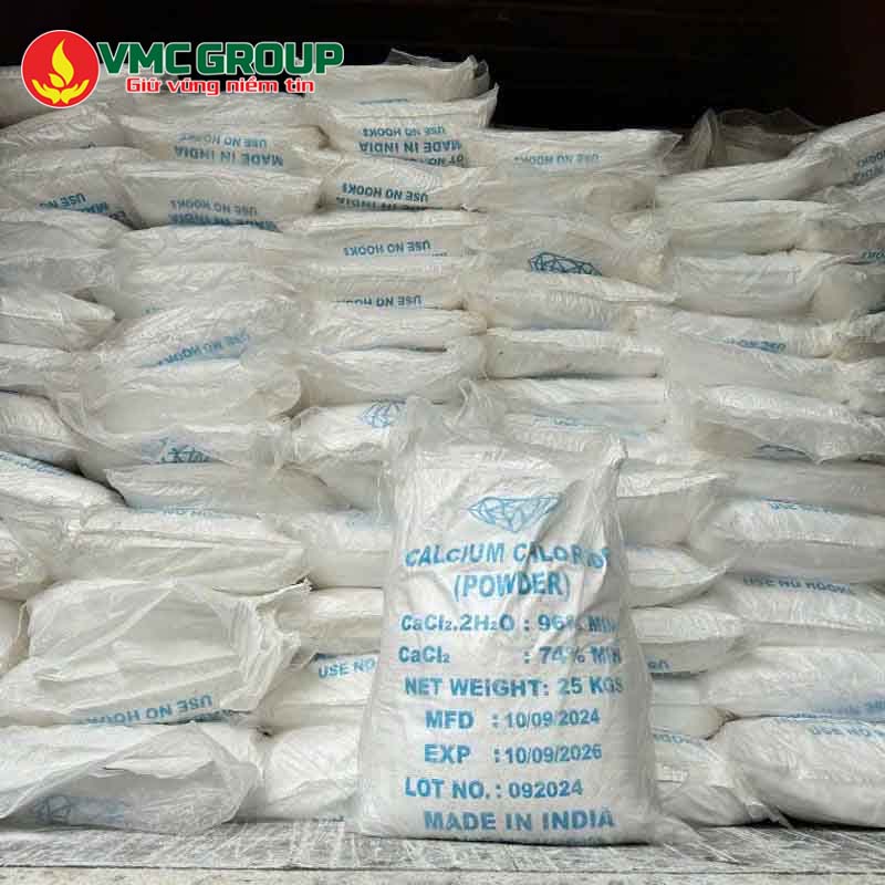 Canxi Clorua dạng bột hàng Ấn Độ