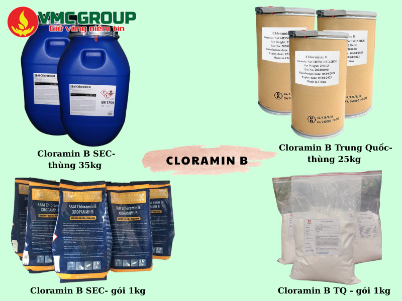 Hóa chất Việt Mỹ phân phối đa dạng các loại Cloramin B dùng trong sát trùng khử khuẩn