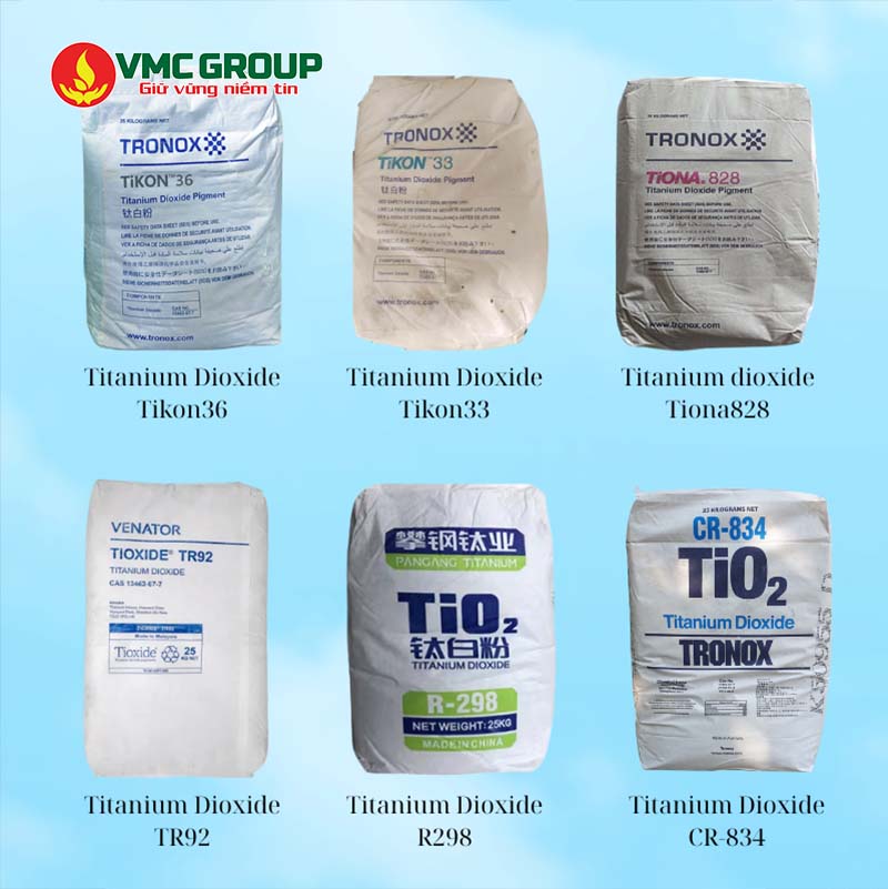 Hóa chất Việt Mỹ cung cấp nhiều loại Titan Dioxit