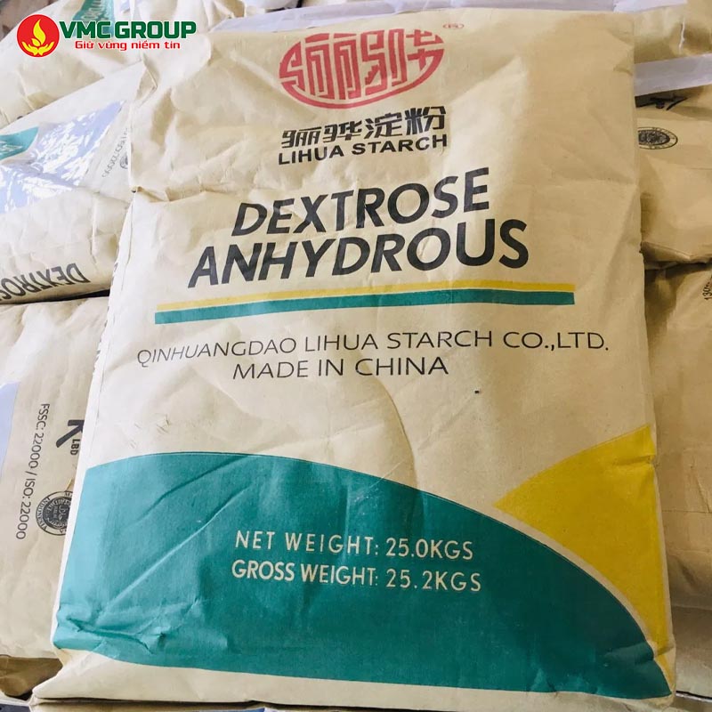 DUONG DEXTROSE ANHYDROUS HANG LIHUA BAO 25KG TRUNG QUOC
