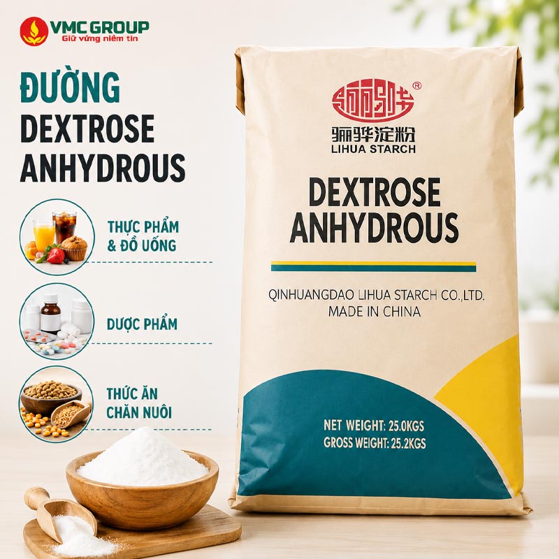 DUONG DEXTROSE HANG LIHUA BAO 25KG TRUNG QUOC