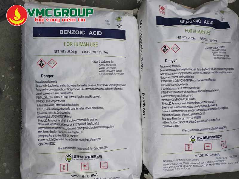 Mua Acid Benzoic ở đâu uy tín, chất lượng?