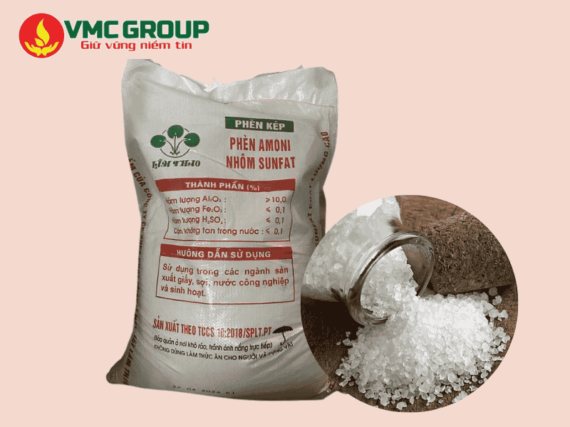 Tổng quan về phèn Amoni Nhôm Sunfat