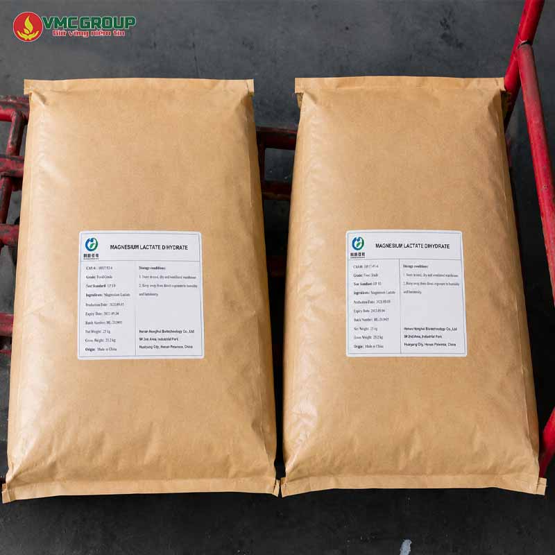 MAGNESIUM LACTATE Magie lactat TRUNG QUOC