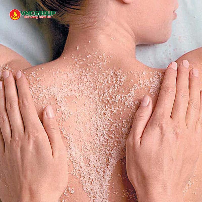 Đường giúp tẩy da chết