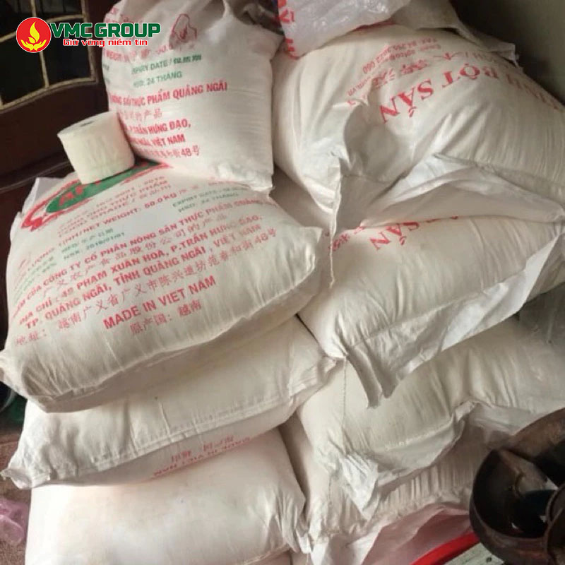 tinh bot san Tapioca Starch viet nam bao 50kg