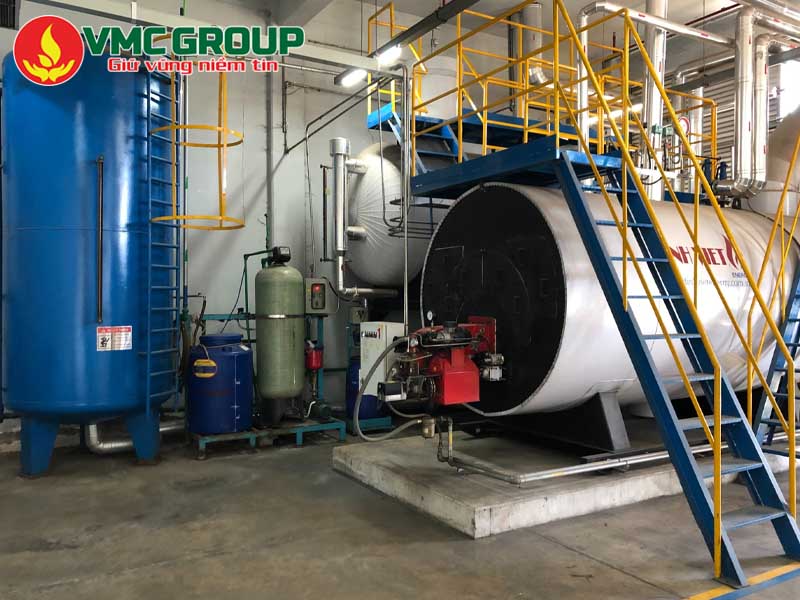 Muối viên làm mềm nước trong hệ thống lò hơi