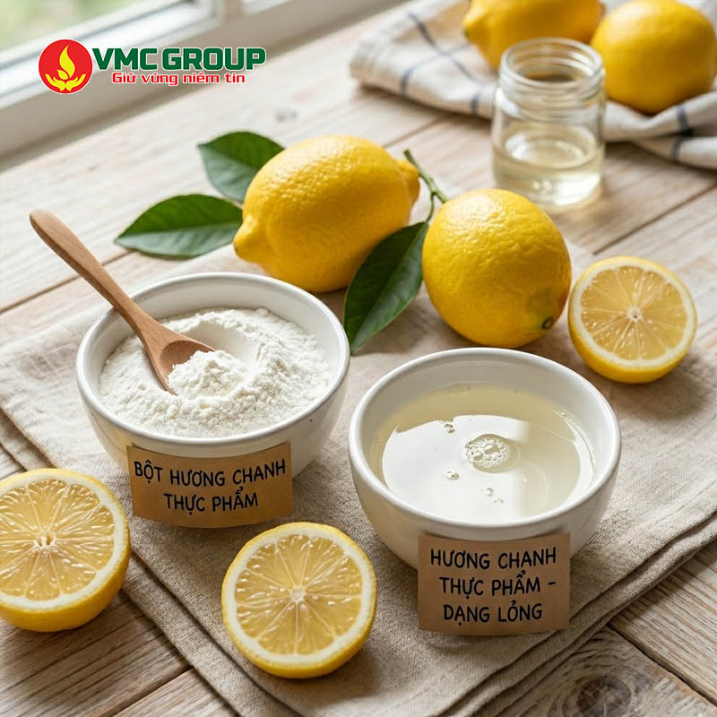Tiêu chí chọn mua hương chanh thực phẩm