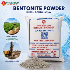 BENTONITE POWDER VMC (KUTCH BENTO-CLAY ẤN ĐỘ) - BỘT BENTONITE VMC