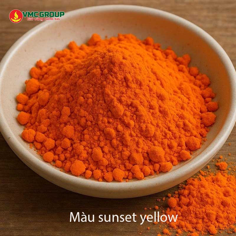 Màu sunset yellow