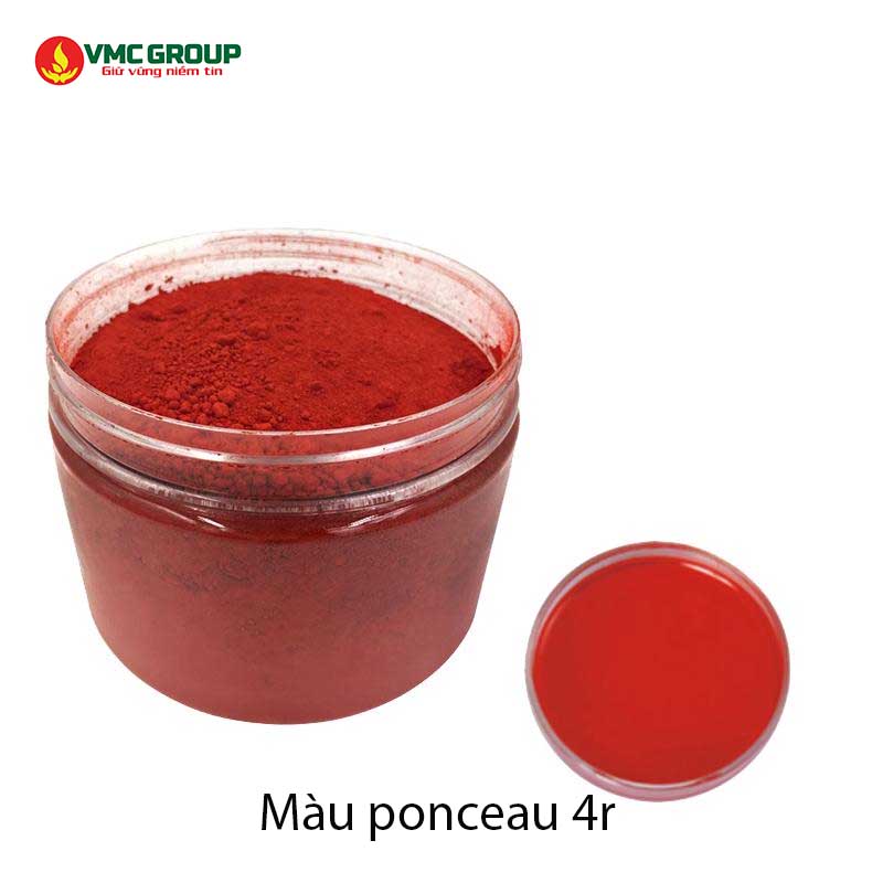 Giá màu ponceau 4r