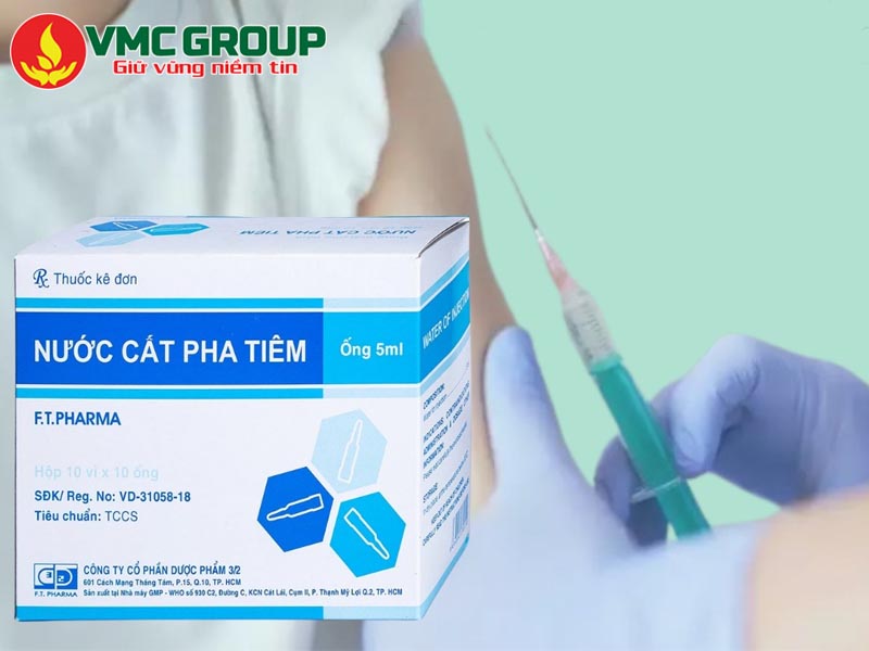 Nước cất 2 lần dùng trong dược phẩm