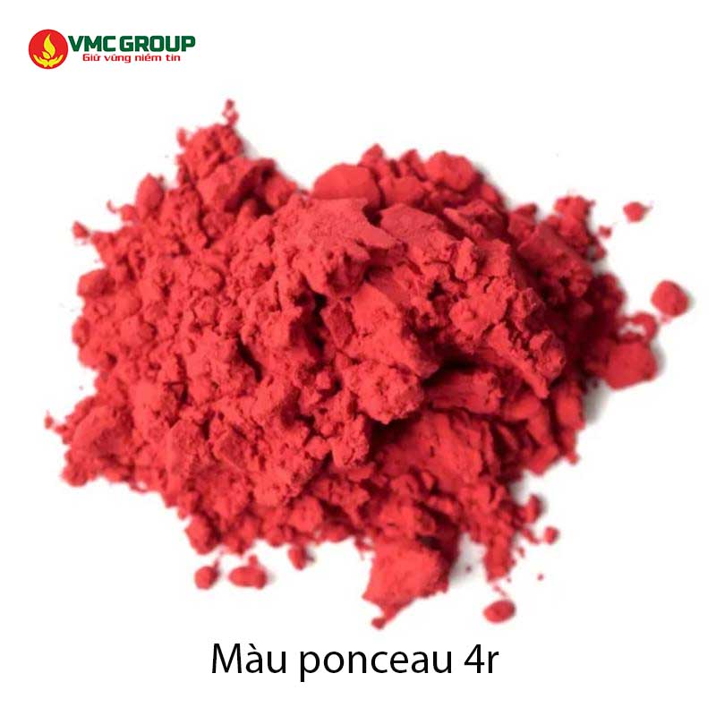 Tiêu chí mua màu ponceau 4R